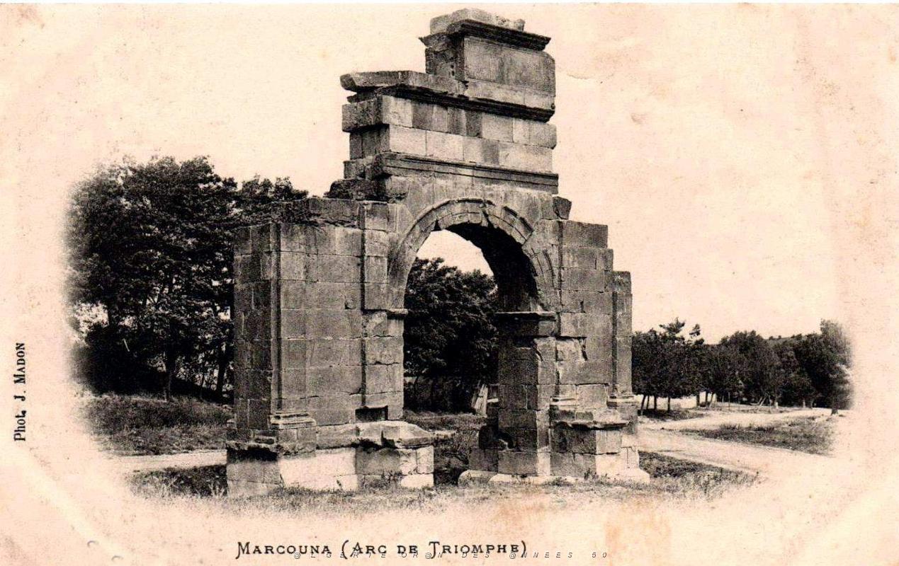Marcouna - Batna - Arc-de-Triomphe de Marc Aurele.jpg
